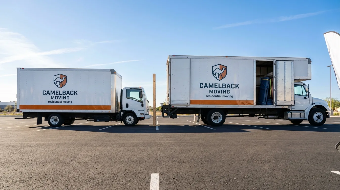 Moving truck size capacity guide in North Miami Beach